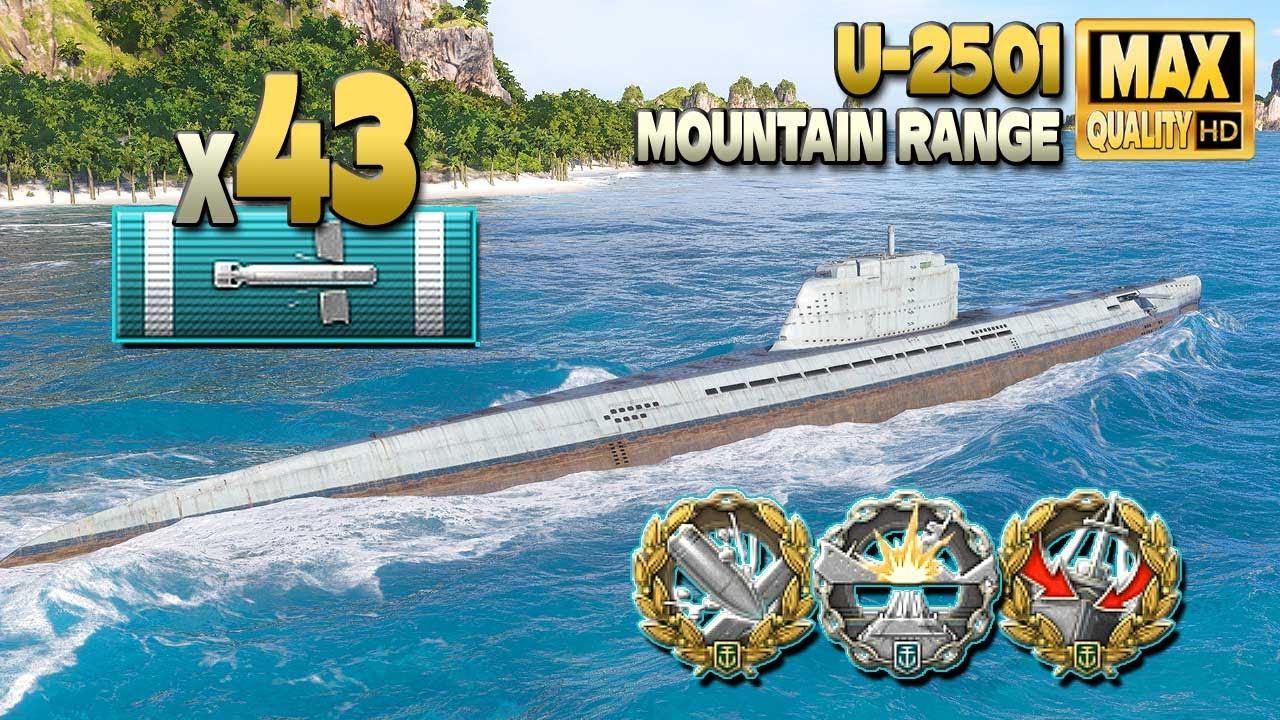 Подводная лодка U-2501: Страшная близость между врагами - World of Warships