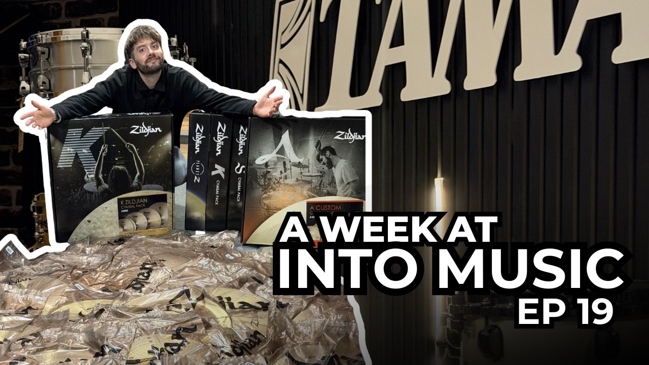 Zildjian и Tama теперь доступны в магазине Into Music &mdash; Неделя в магазине ударных Into Music, EP 19