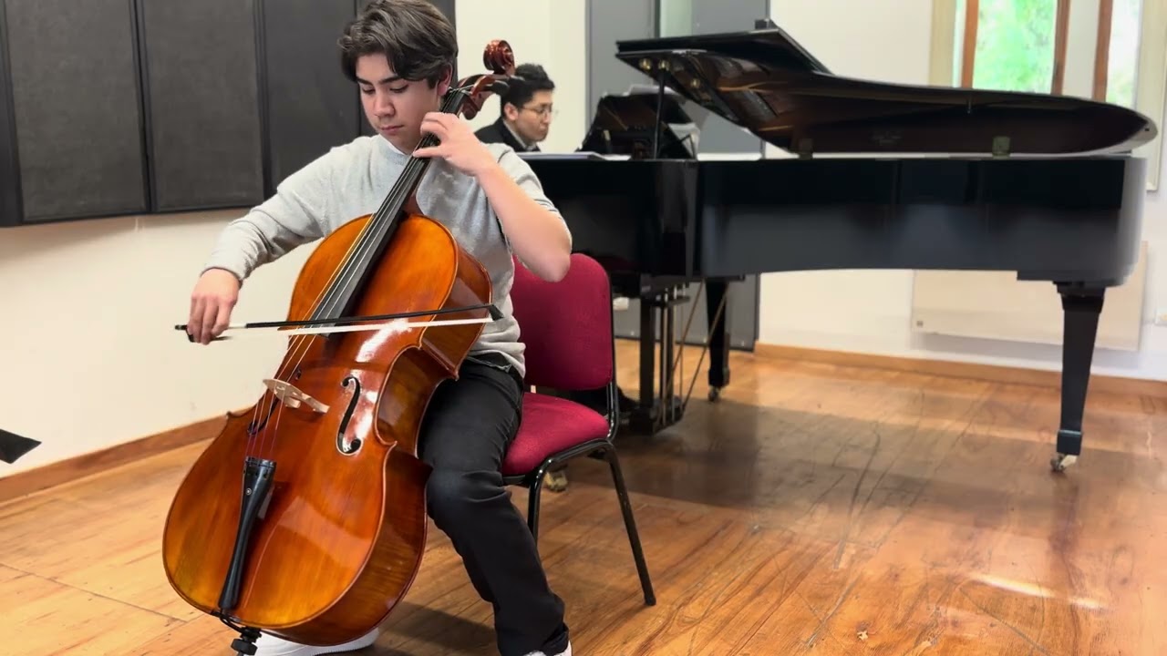 Postulaci&oacute;n Violonchelo Maximo Olmedo beca amigos del municipal 2025