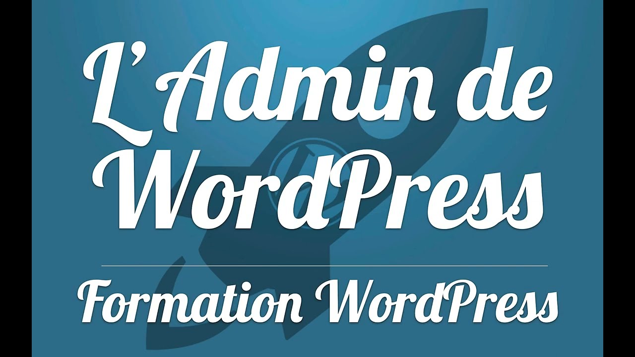 ADMIN de WORDPRESS : Astuces et Visite Guidée du Dashboard de votre Site (wp-admin)