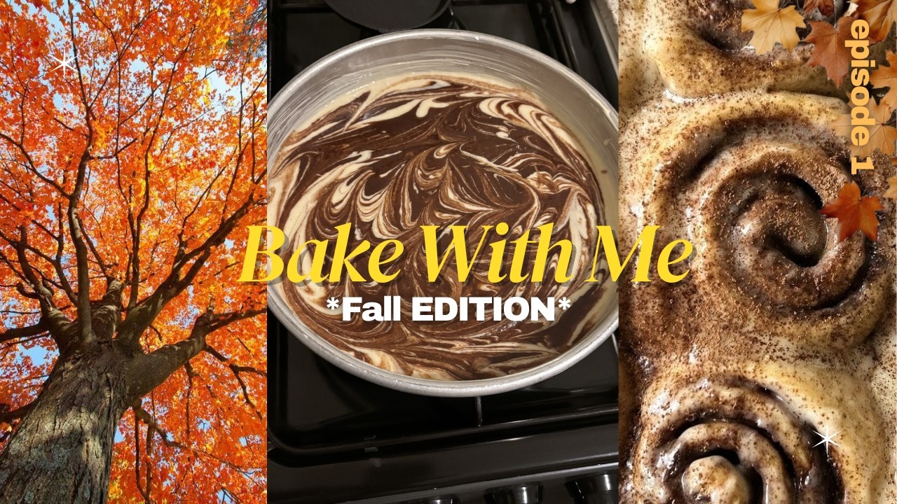 🍁Bake With Me *Fall EDITION* | I can’t Bake l Chaotic l Aesthetic🙏🏻༊*·˚