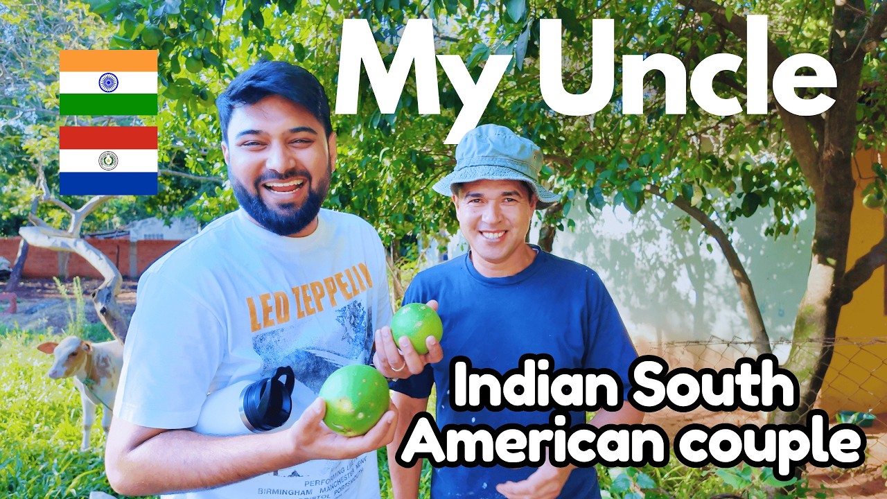 My Farmer Uncle Loved My Indian Husband 😂🇮🇳 Indian - South American couple ❤️