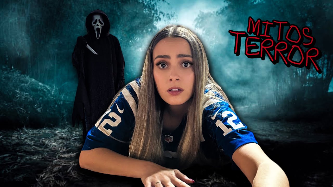 CAZANDO 100 MITOS DE TERROR EN 24 HORAS!