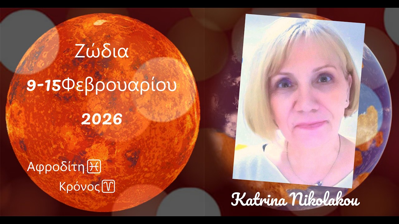 Ζώδια✨9-15 Φεβρουαρίου 2026✨Κρόνος♈✨Αφροδίτη♓💕