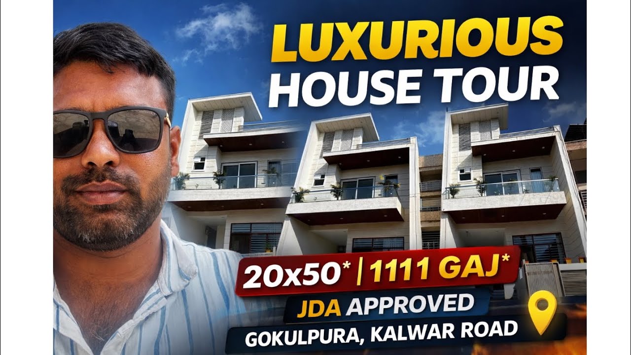 INDEPENDENT HOUSE FOR SALE IN JAIPUR I HOUSE FOR SALE IN KALWAR ROAD I JDA APPROVED HOME 