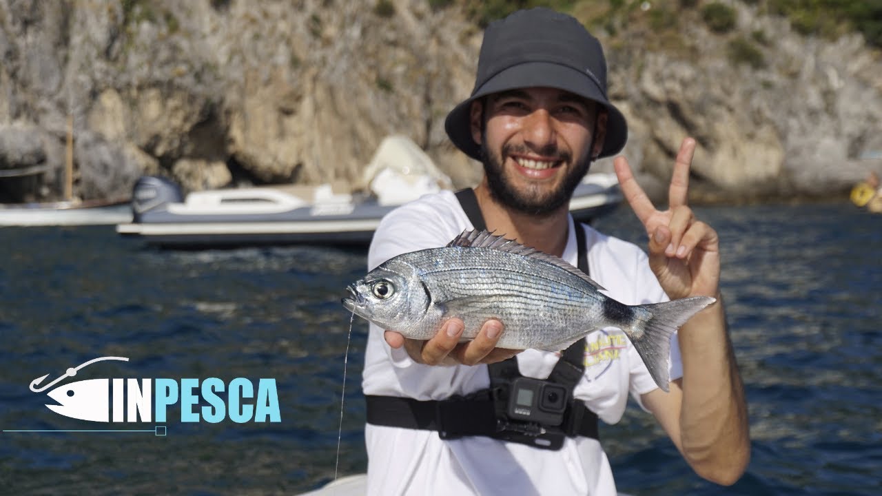 Pesca con il RAGLOU | Traina leggera alle OCCHIATE sulla costa di Maiori