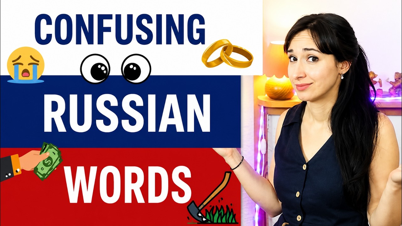Learn the Most Common Russian Homonyms | Confusing Russian Words