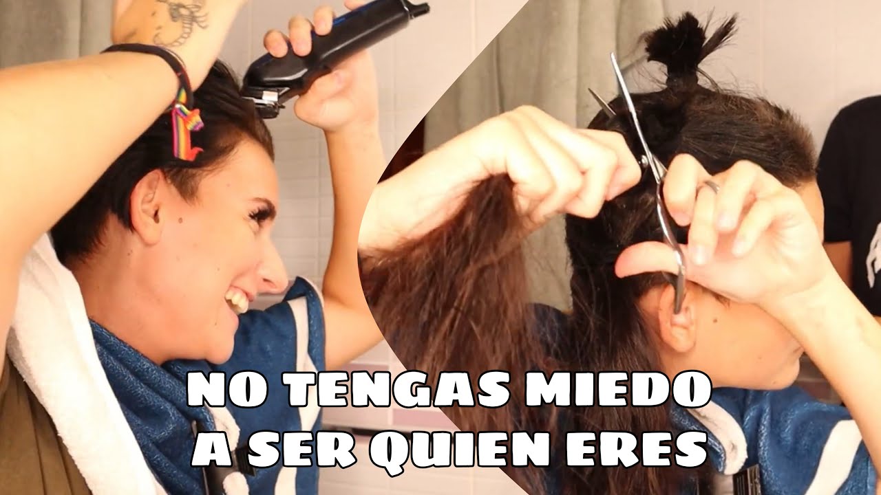 ME RAPO toda la cabeza