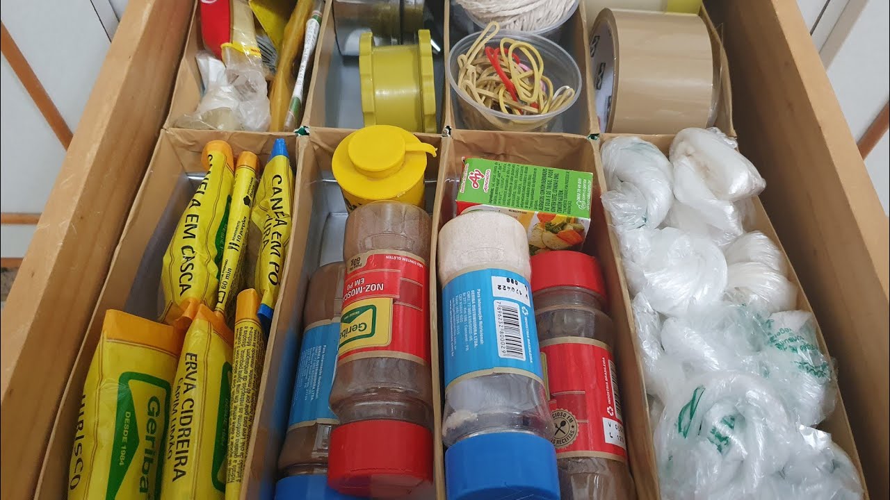 Reciclando: Organizador de Gaveta