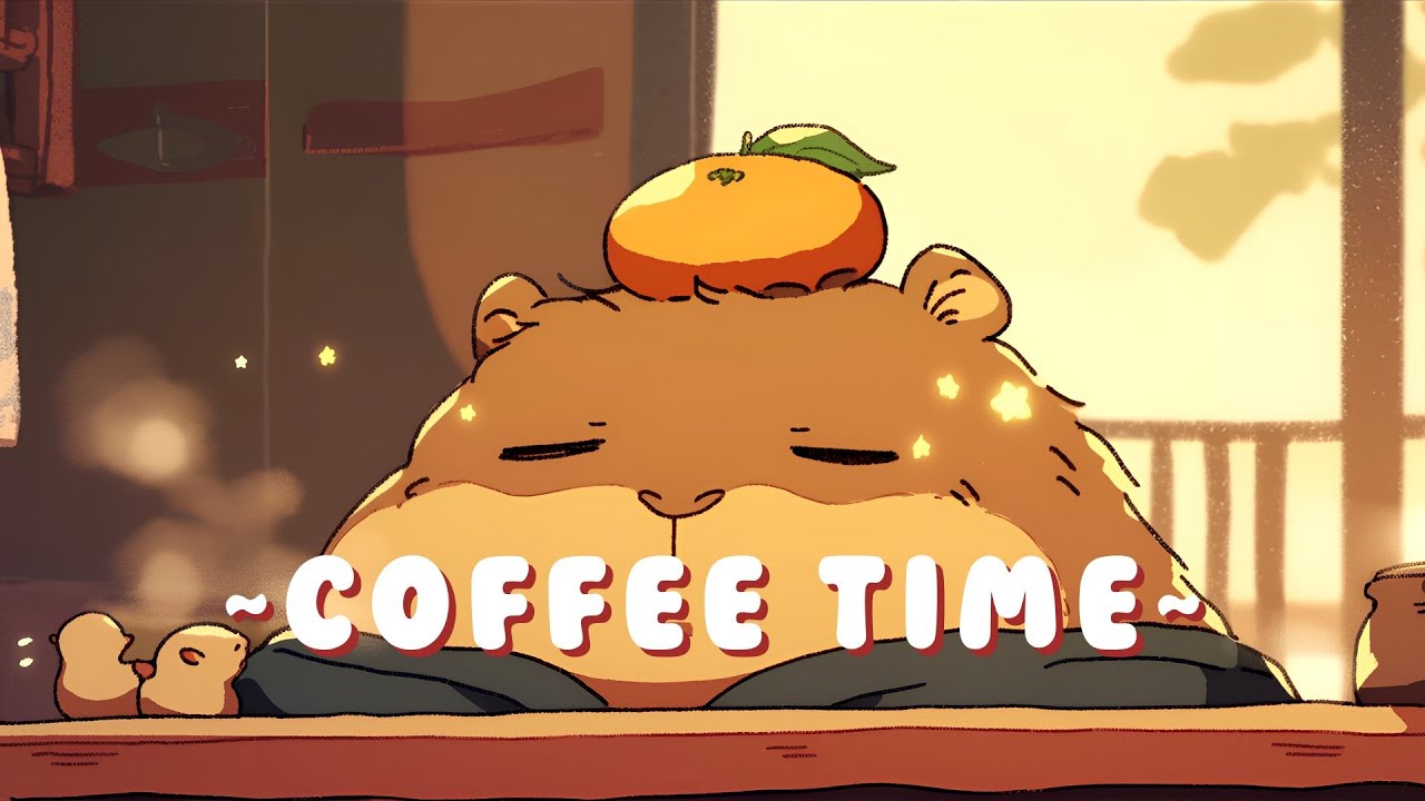 Capybara Lofi Radio - Chill Study Music Mix ~ Dreamy Vibes ~ 🦫 📝 | Sleep Aid