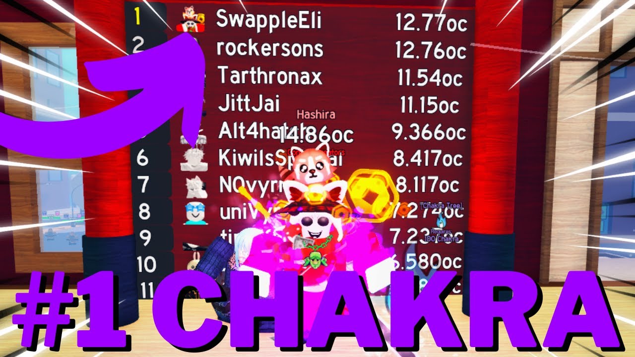 I Became *#1* on The CHAKRA LB & Proved EVERYONE WRONG in ANIME FIGHTING SIMULATOR ENDLESS!! (AFSE)