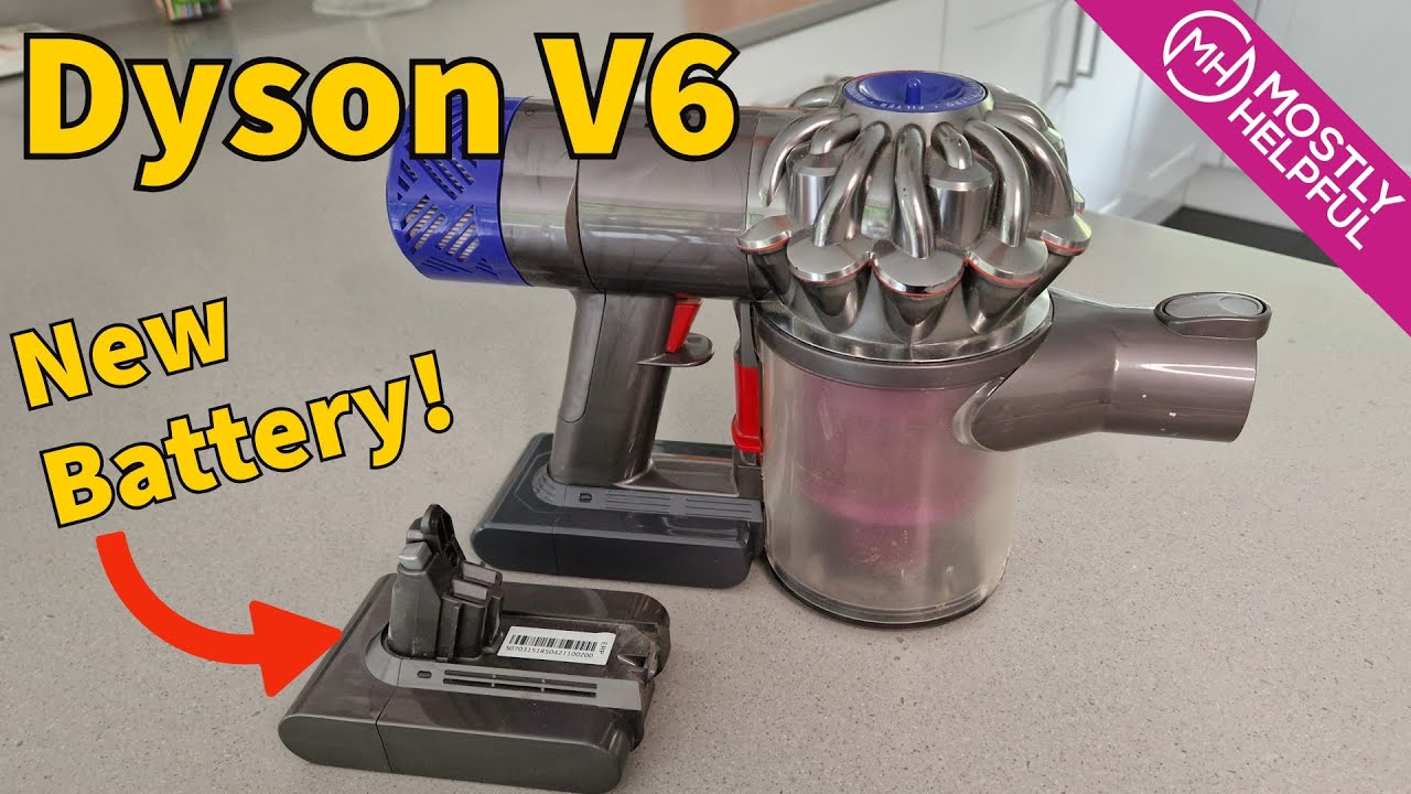 Замена аккумулятора Dyson V6 — пошаговое руководство