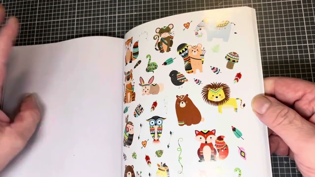 Action , Tedi Haul , neue Stickerbücher ,Stempel und anderes .