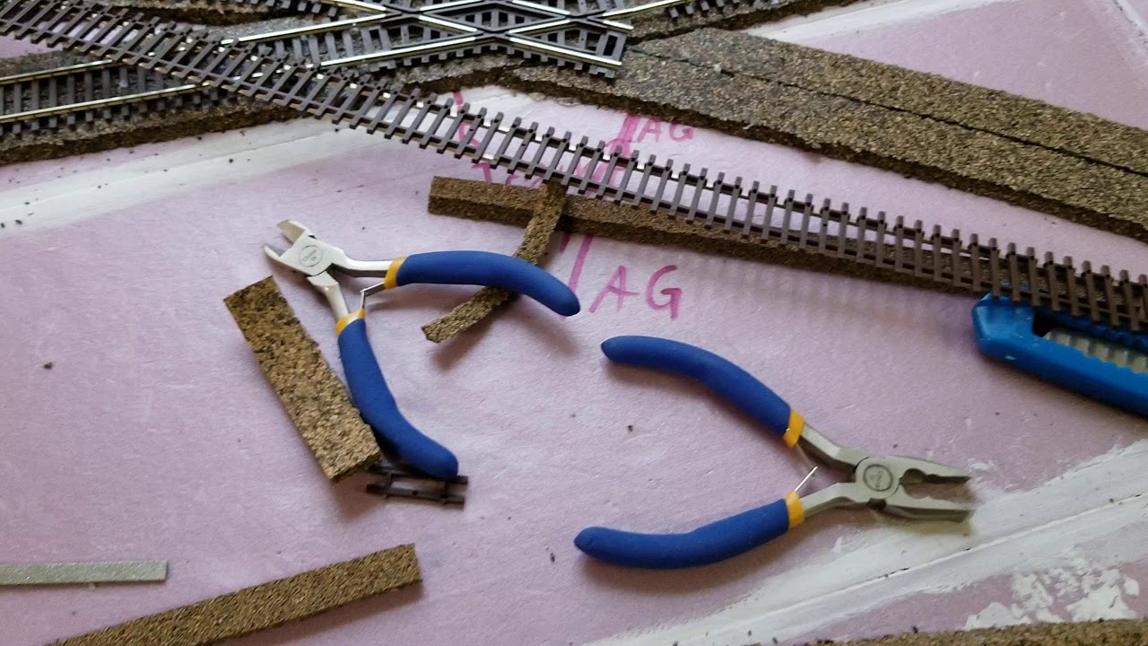 Installing Atlas HO code 83 flex track part 1 of 3