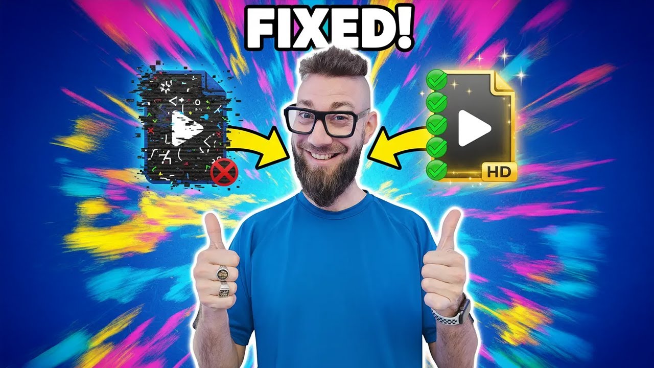 ✅ Como REPARAR VIDEOS DA&Ntilde;ADOS | la SOLUCION DEFINITIVA (2025)