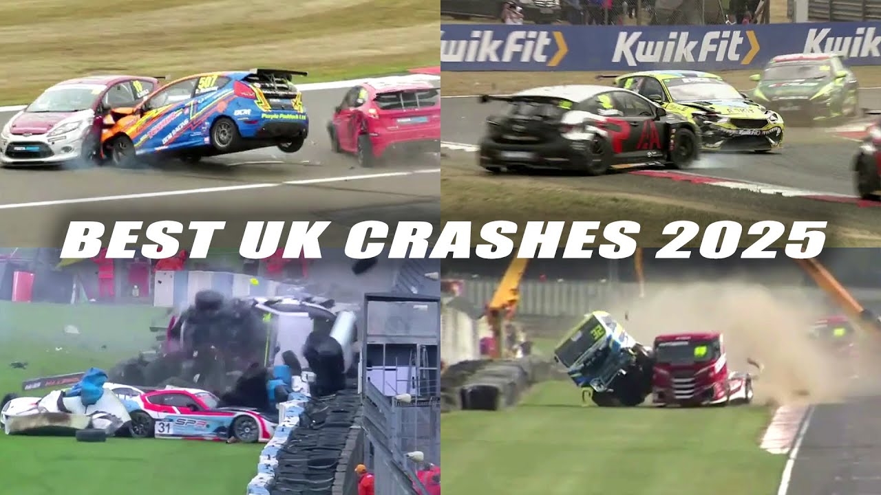 Best UK Motorsport Crashes 2025