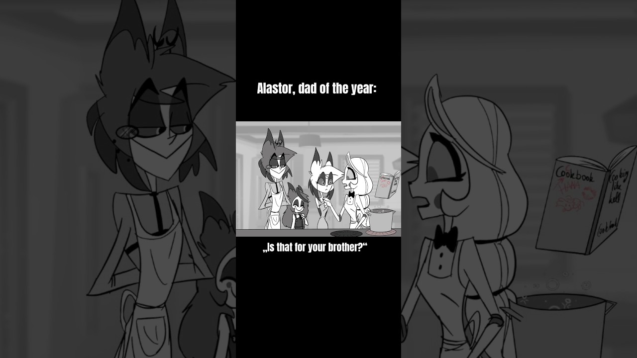 Hazbin Hotel Parody | Alastor, hell‘s greatest dad be like 