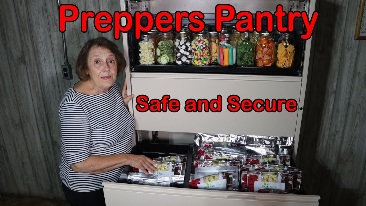 Preppers Pantry Organization Ideas for Safe and Secure Storage