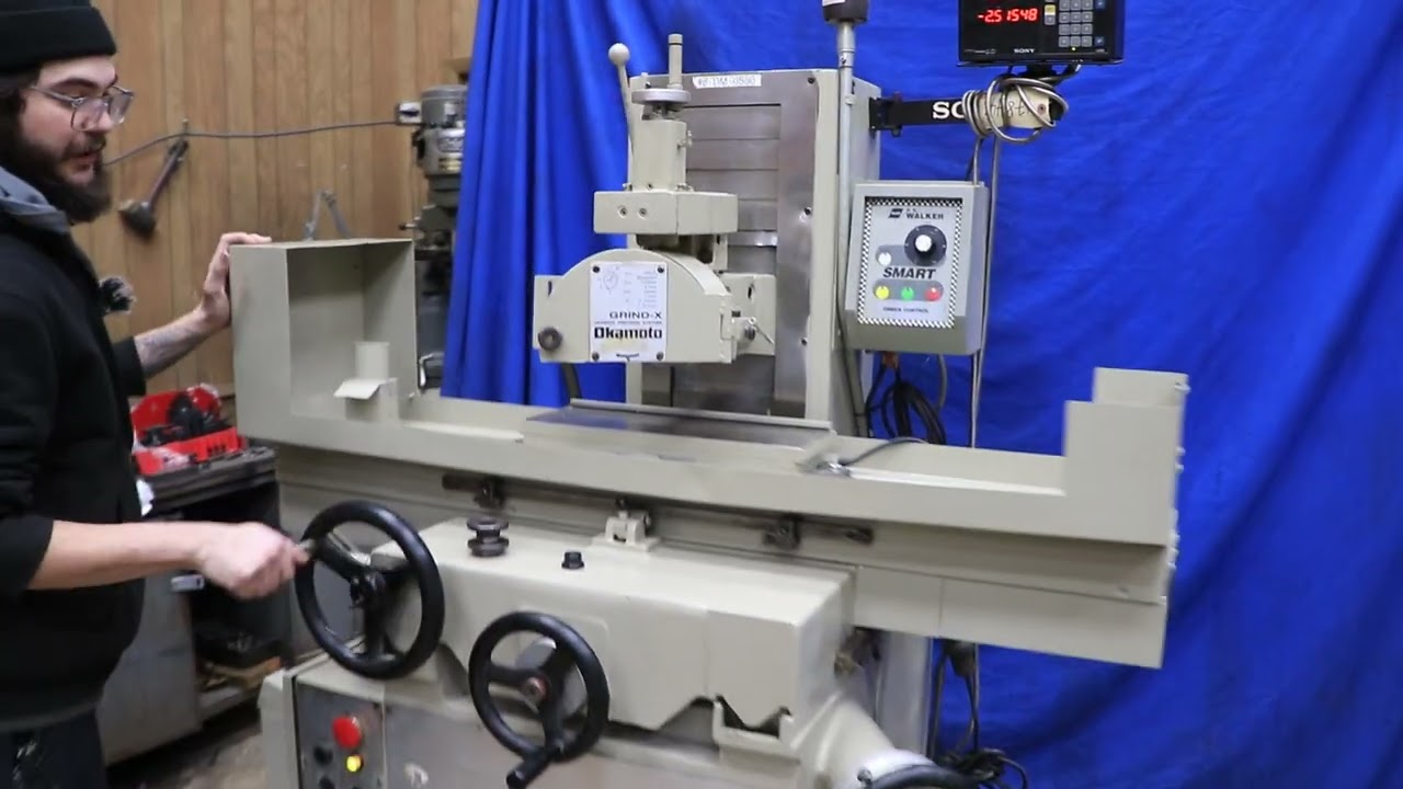 Okamoto LINEAR 618B Hand Feed Surface Grinder