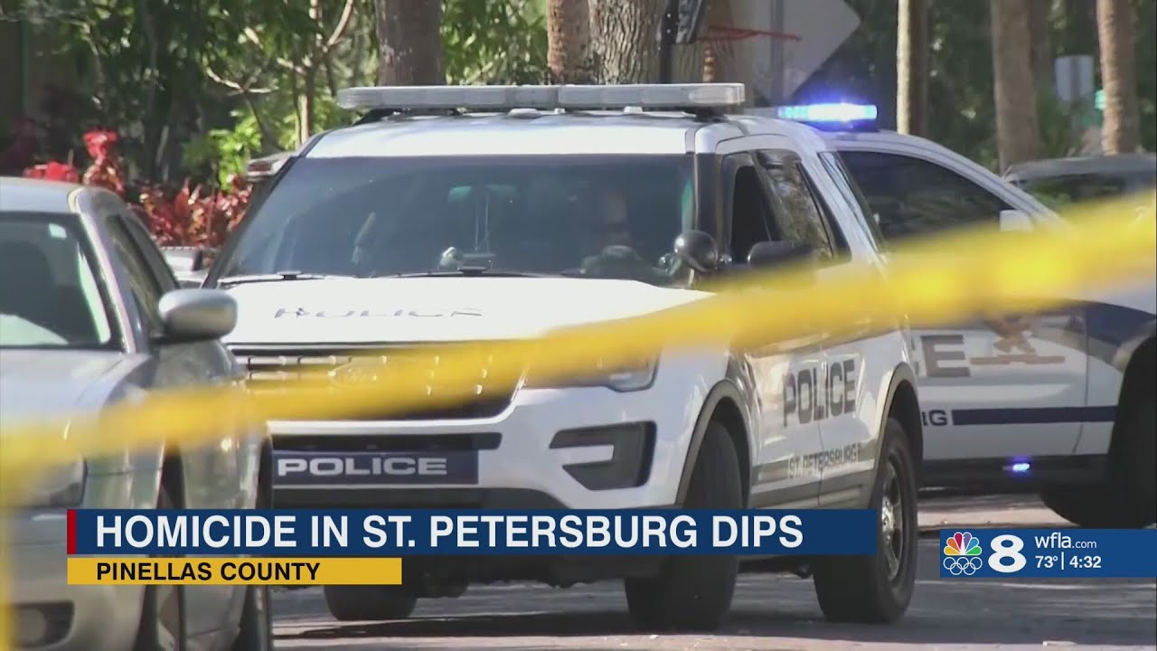 Crime in St. Petersburg going down according to police