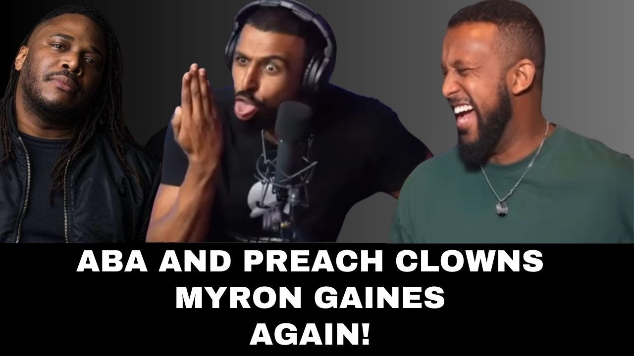 Aba and Preach Clowns Myron AGAIN and AGAIN and AGAIN