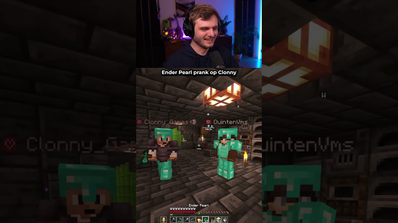 Prank gaat fout? #CreatorSMP #Hardcore #minecraft