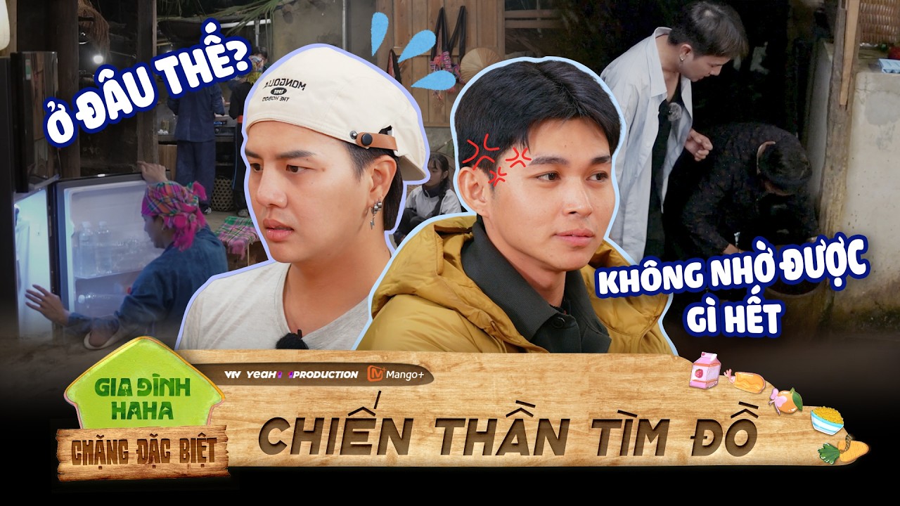 Chiến thần tìm đồ lóc chóc gọi tên Duy Khánh | Gia Đình Haha [Chặng Đặc Biệt]