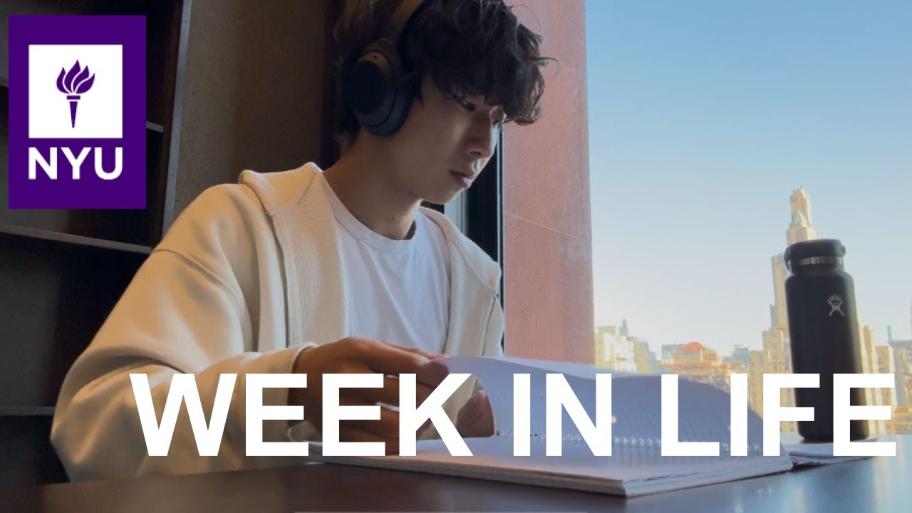 Week in My Life at New York University | Freshman NYU student vlog