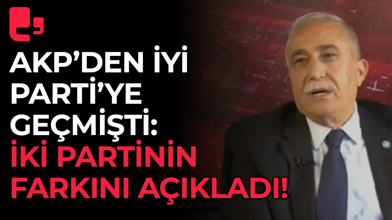 AKP'den İYİ Parti'ye ge&ccedil;en Eşref Fakıbaba iki parti arasındaki farkı a&ccedil;ıkladı!