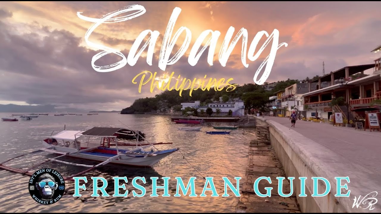 Freshman Guide to Sabang Beach Puerto Galera Philippines