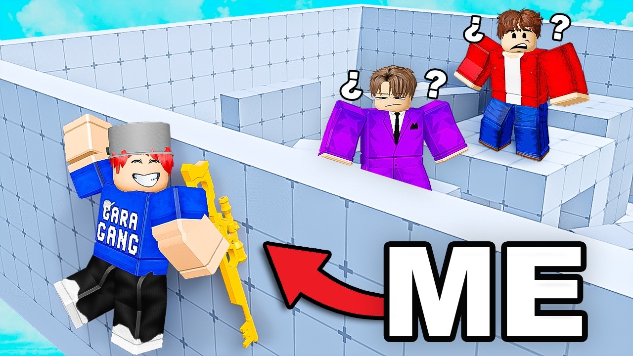 Hiding Out Of The Map To Cheat In Rivals Hide & Seek!