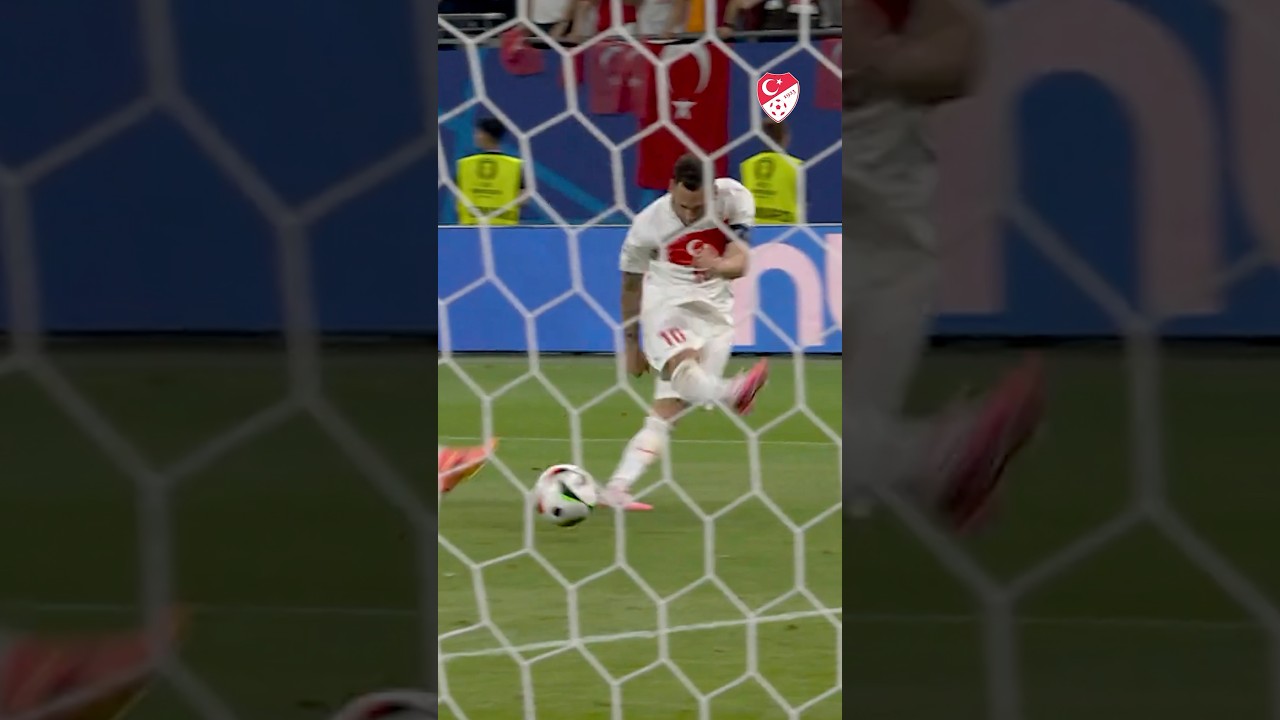 📍Volksparkstadion🆚 &Ccedil;ekya   Gol&uuml;n adı Hakan &Ccedil;alhanoğlu.. #Bizim&Ccedil;ocuklar #EURO2024