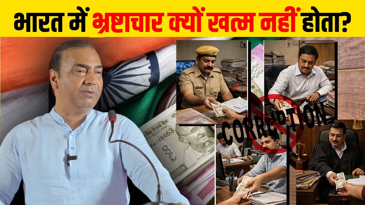 भारत में भ्रष्टाचार क्यों खत्म नहीं होता?