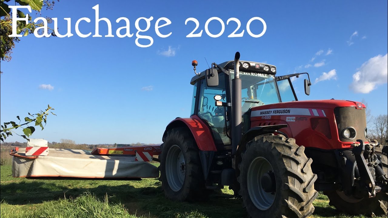 FAUCHAGE 2020/massey Ferguson 6480/kuhn