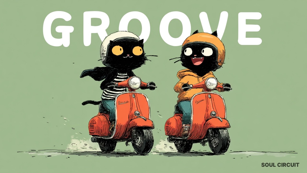 [Playlist] Riding the Groove 🛵 Feel-Good Groovy Pop for Your Entire Day