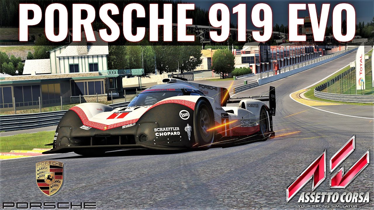 Assetto Corsa | Porsche 919 Hybrid EVO HOTLAP at Spa | 4K