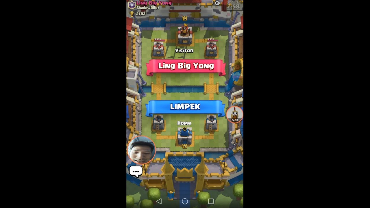 LIMPEK CLASH ROYALE#7 - VS 林大咏 大战