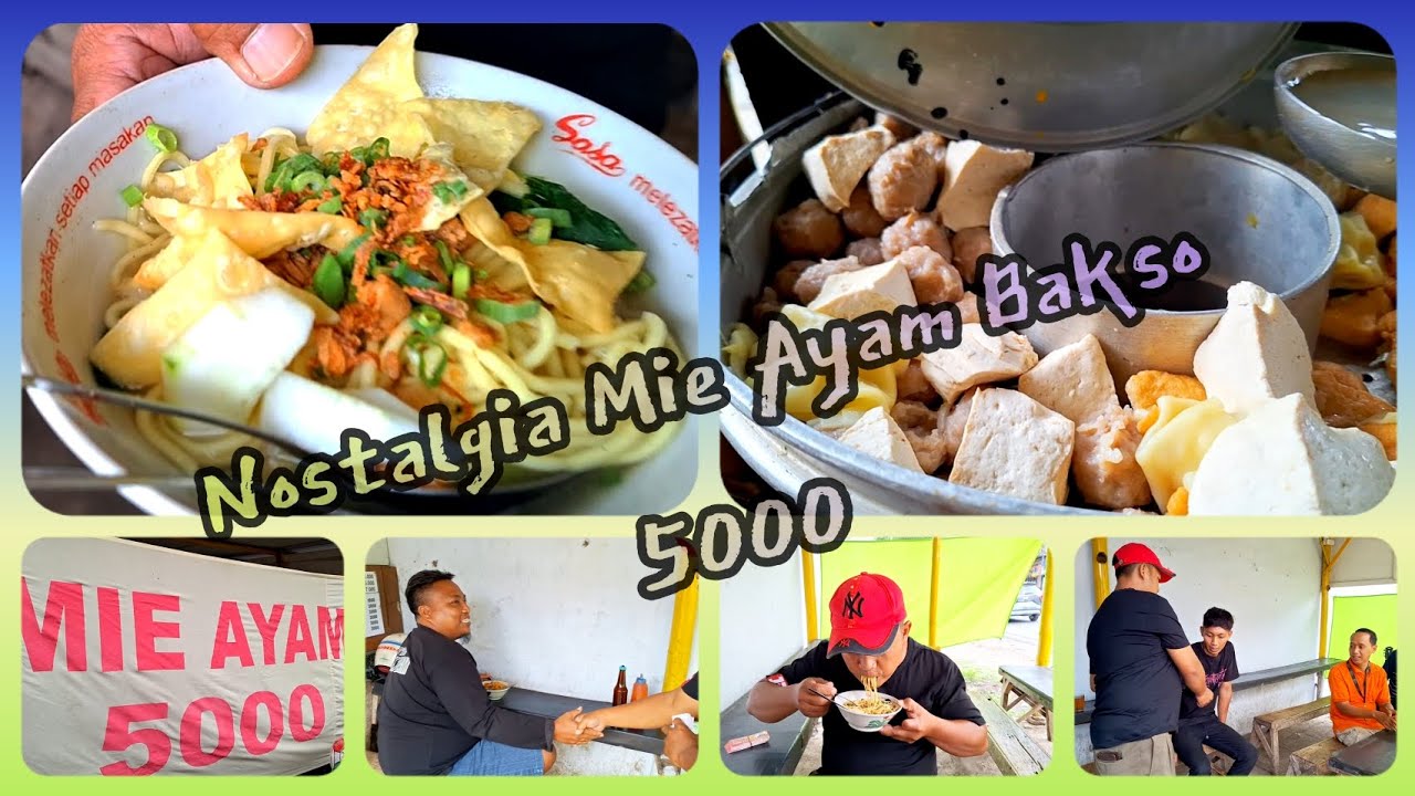 MIE AYAM LEGEND||NOSTALGIA SAMBIL BERBAGI . . .