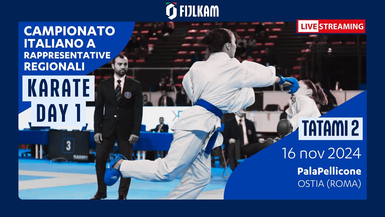 Karate - Campionato Italiano Rappresentative Regionali 2024 - Day1 Tatami2