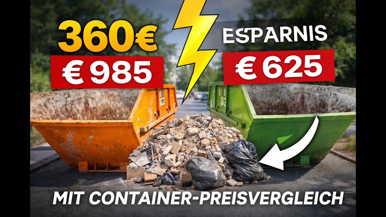 Bauschutt entsorgen Berlin: Preise vergleichen & bis zu 70% sparen