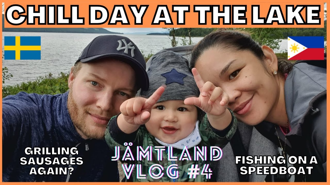 HEADED OUT TO THE LAKE/ CHILL DAY FISHING & GRILLING IN JÄMTLAND / FILIPINA LIVING IN SWEDEN / TITIN