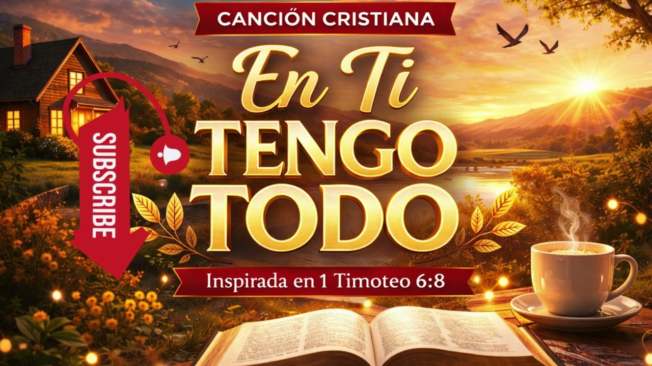 ✨ En Ti Tengo Todo | Canción Cristiana de Gratitud y Contentamiento