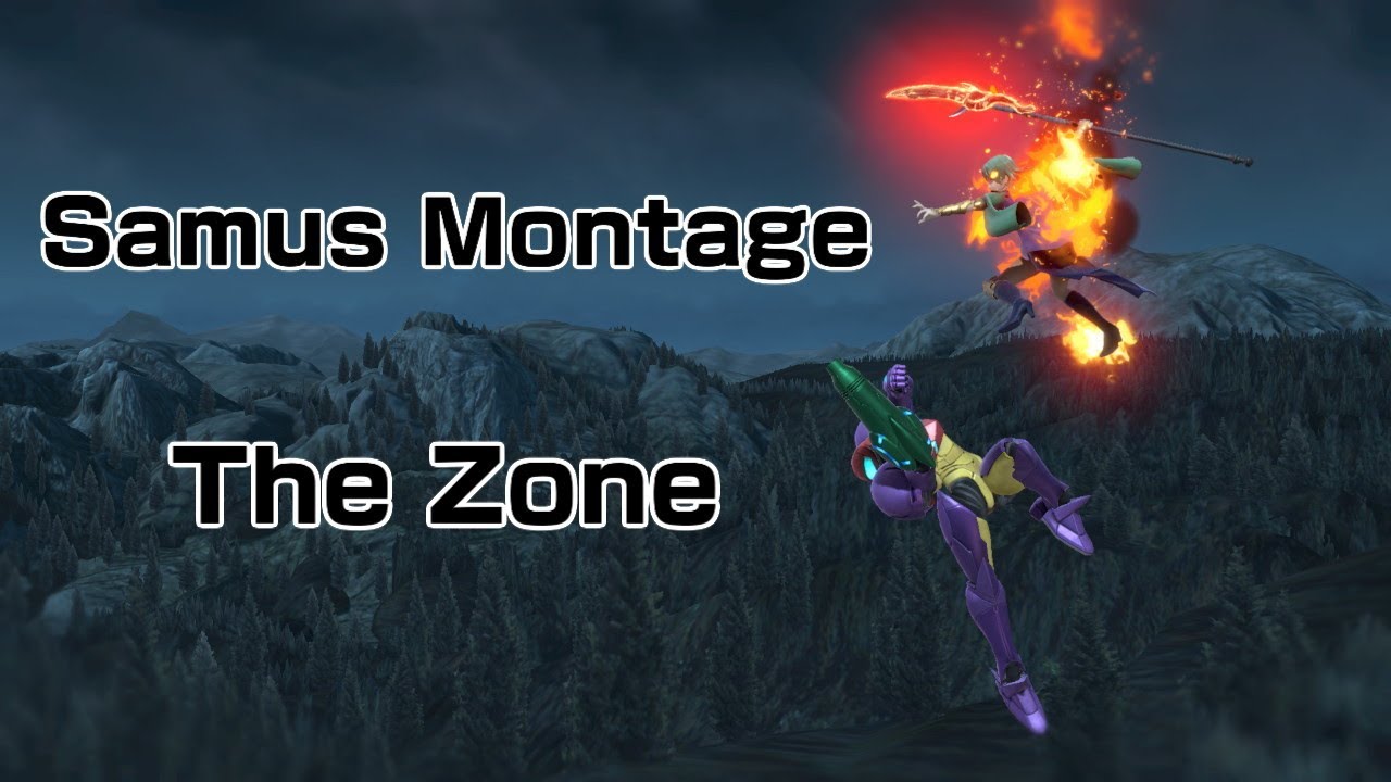 Smash Ultimate - Samus Montage/Combo Video «The Zone»
