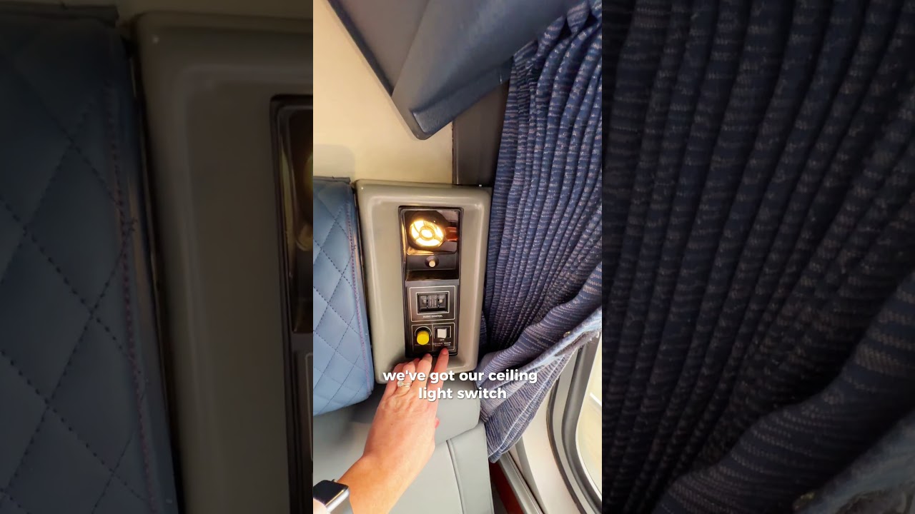 Что внутри уютного поезда Amtrak Roomette?
