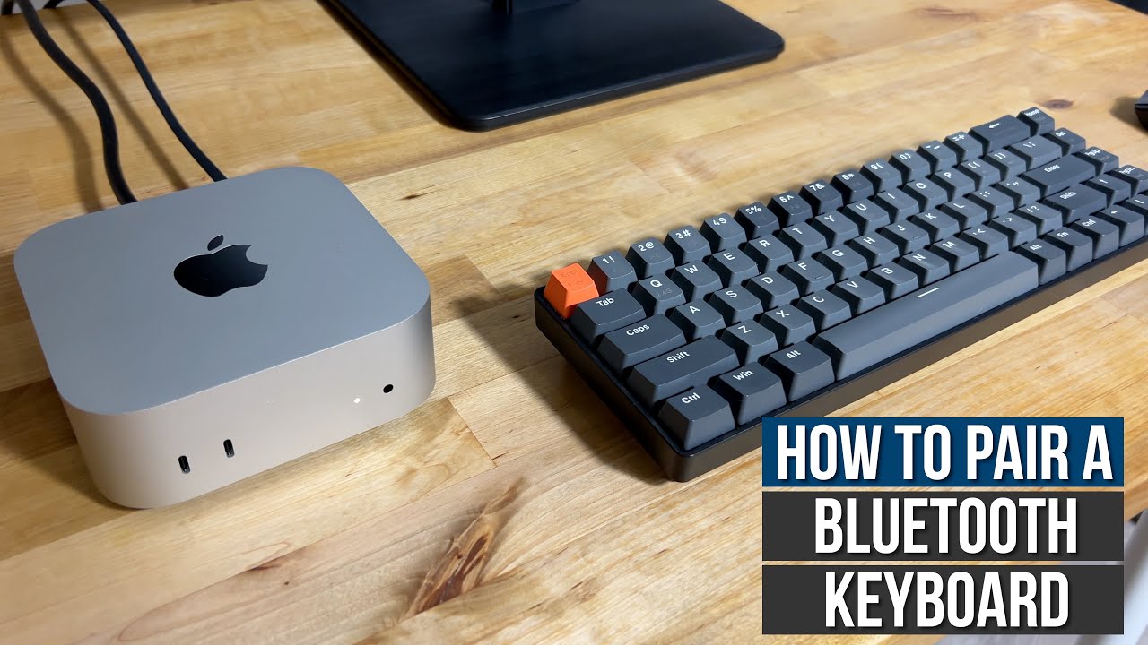 M4 Mac Mini &mdash; как подключить Bluetooth-клавиатуру во время настройки