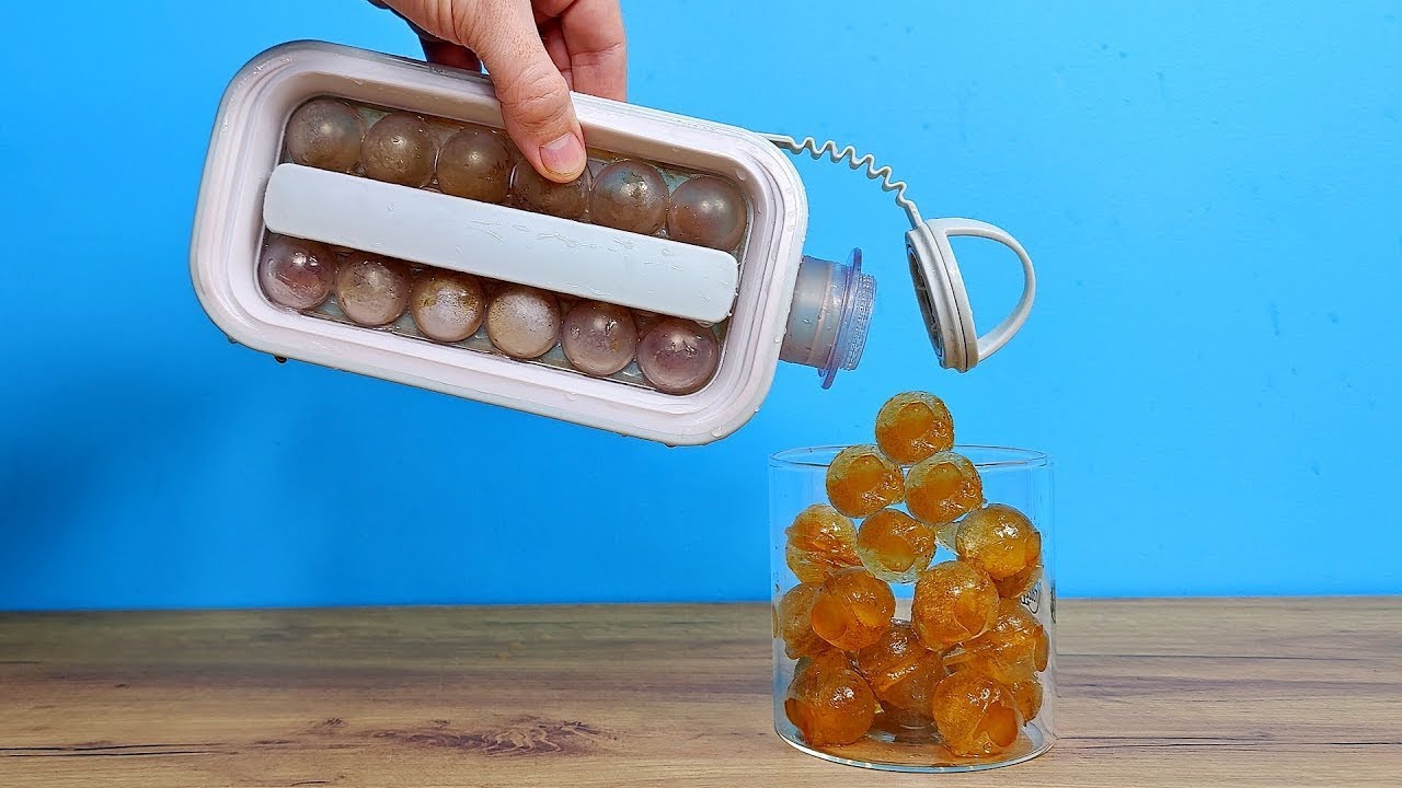 8 MOLDES INSÓLITOS DE HIELO