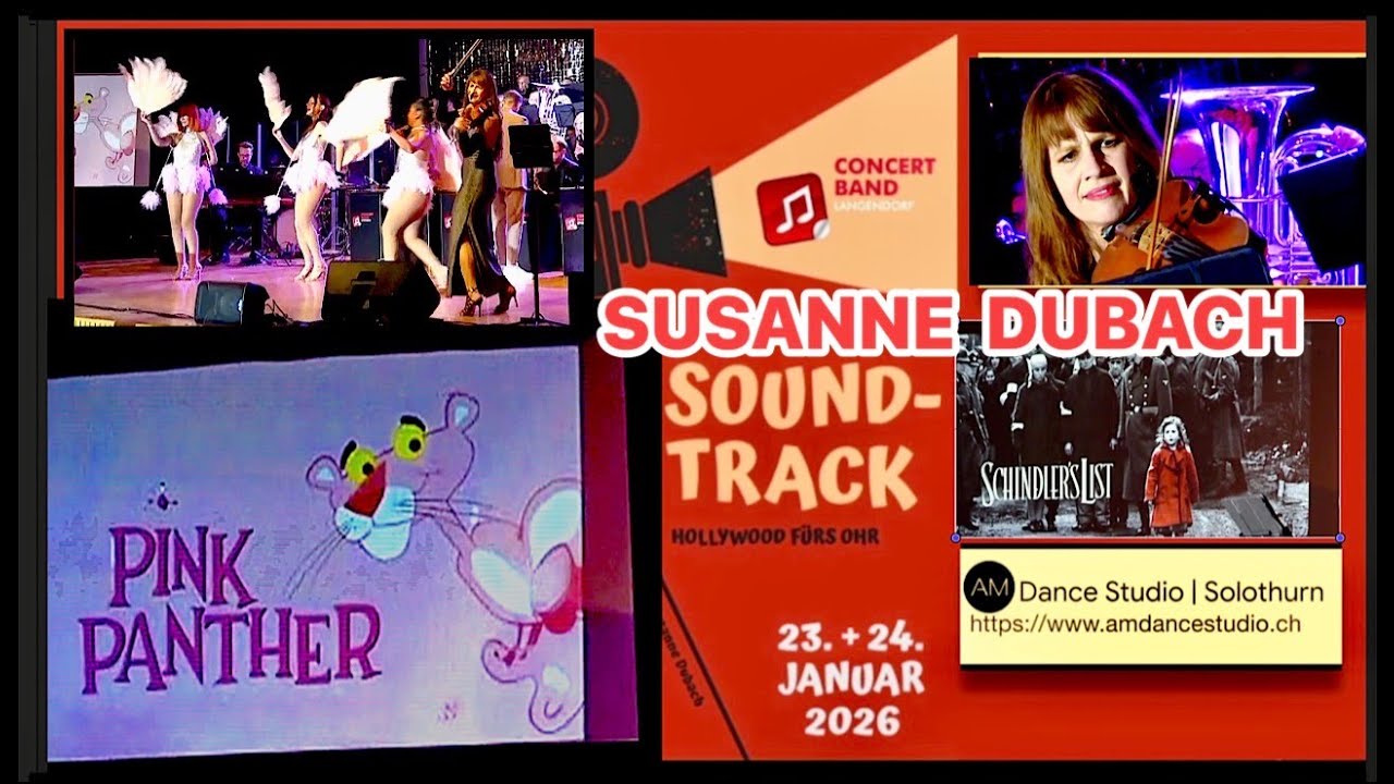 Concert Band Langendorf 2026 - PINK PANTER & Schindler's List SOUND TRACK