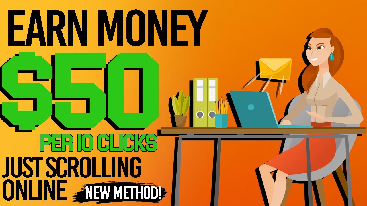 Just Click and Earn | Make Money ONLINE 2024