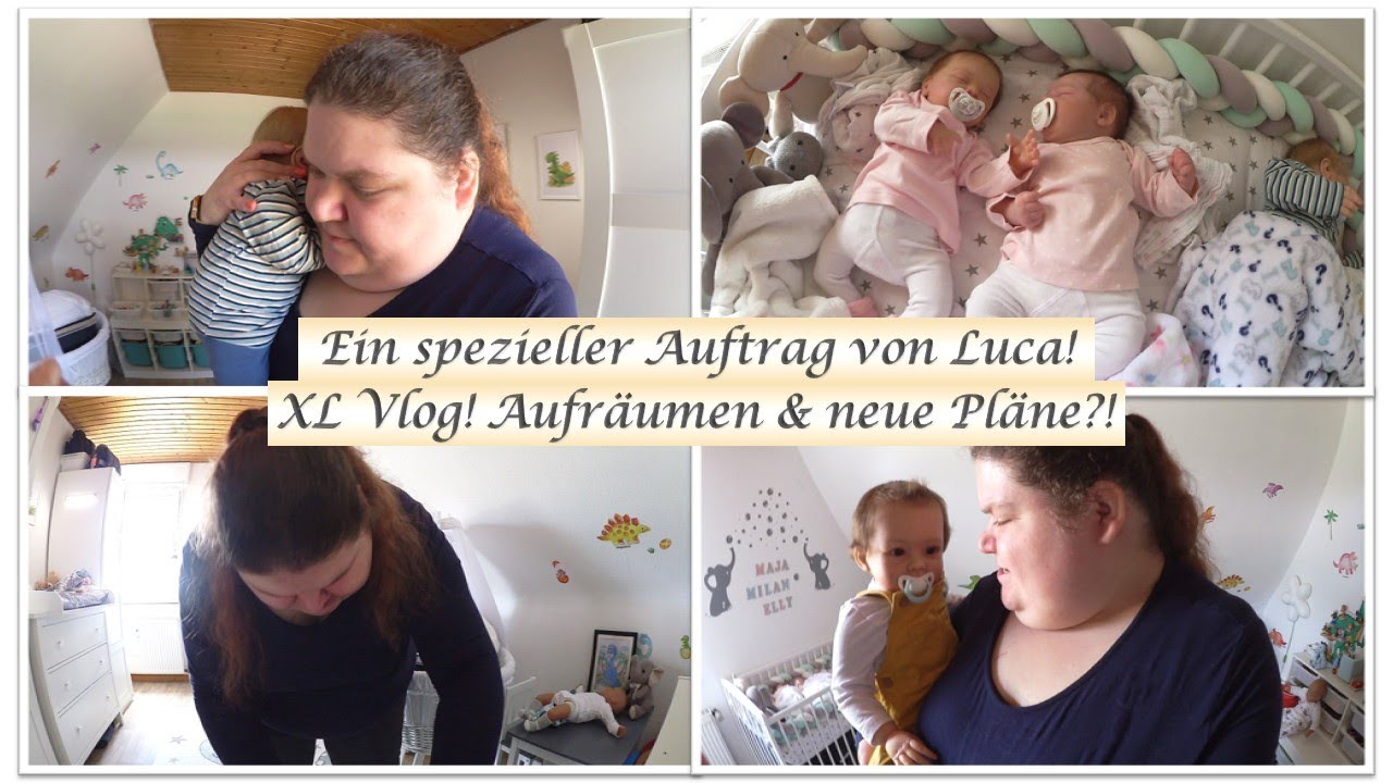 XL Vlog! || Ein spezieller Auftrag von Luca?! || Reborn Baby Deutsch || Little Reborn Nursery