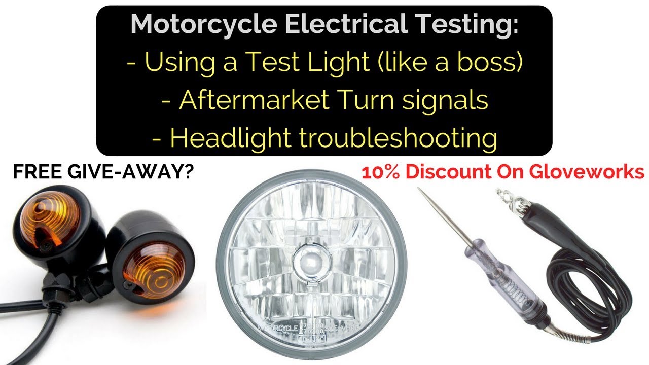 Motorcycle Electrical: Test Lights, Turn Signals and Electrical Issues